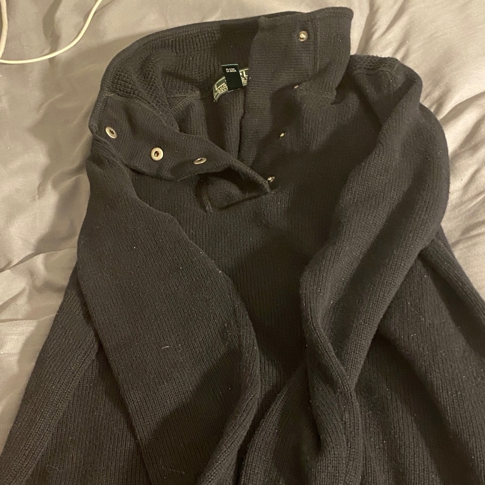 Ralph Lauren Black Knit Sweater